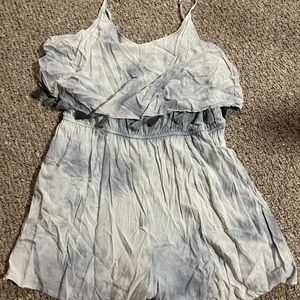 💥5 for $20💥 Blue and White American Eagle Romper